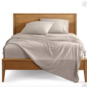 4 Piece Sheet Set - Ultra Soft, Double Brushed, Easy Care - Bare Home