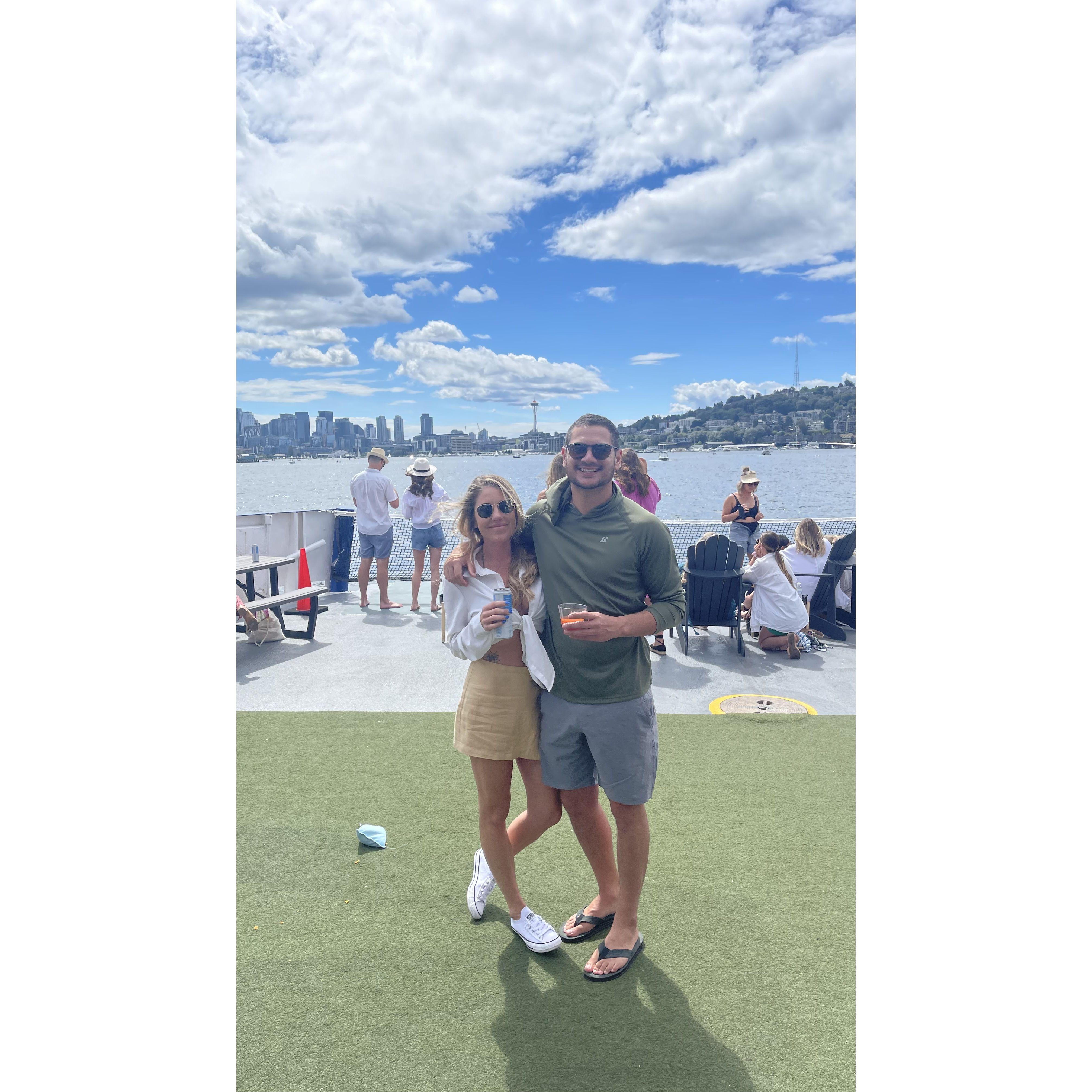 Aug 2022, Seattle WA over friend's wedding weekend