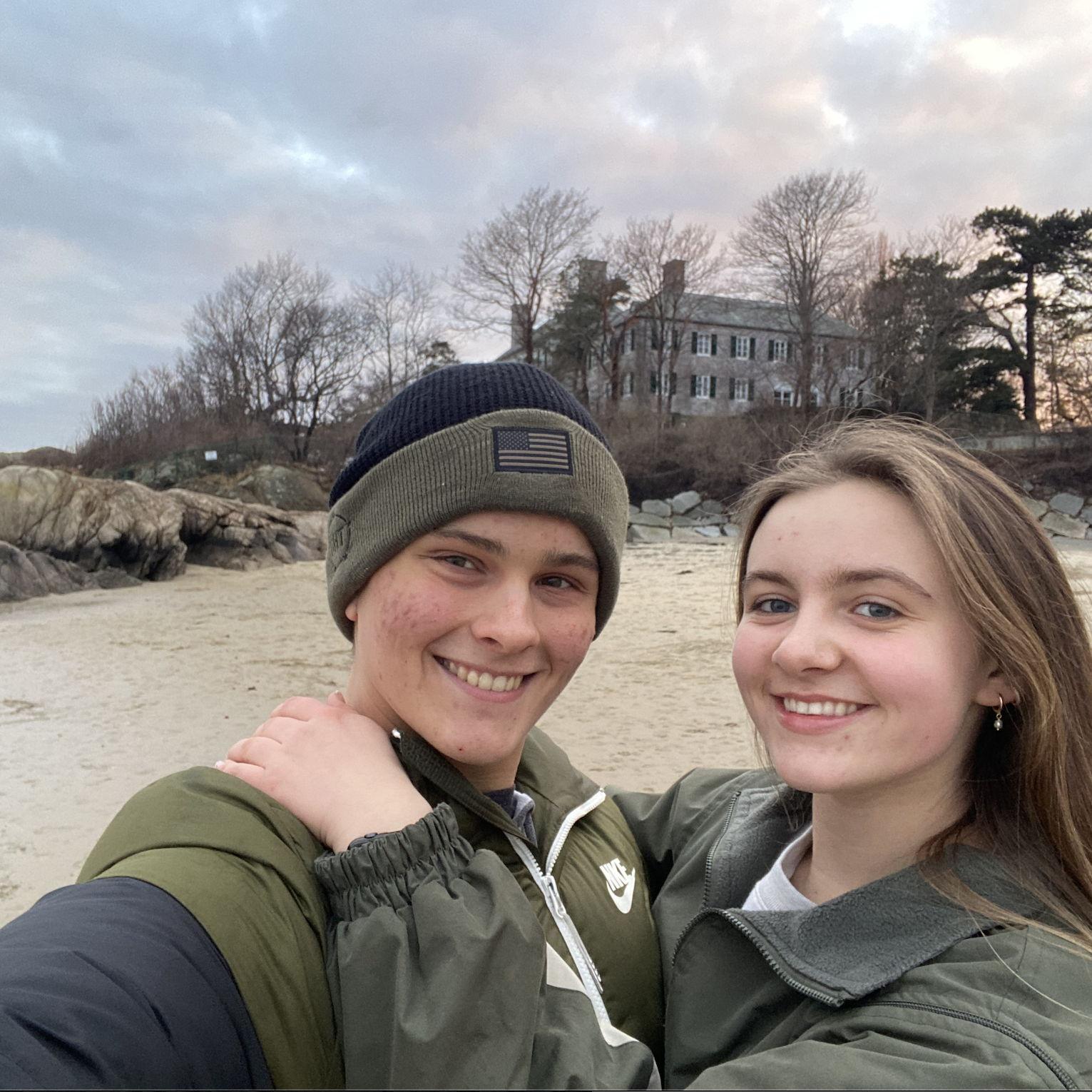 03.02.23 - Many of our dates consist of exploring the beautiful North Shore where we go to school. Singing Beach is one of our favorite spots!