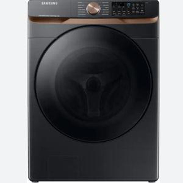 Samsung - Stackable Smart Electric Dryer - Brushed Black