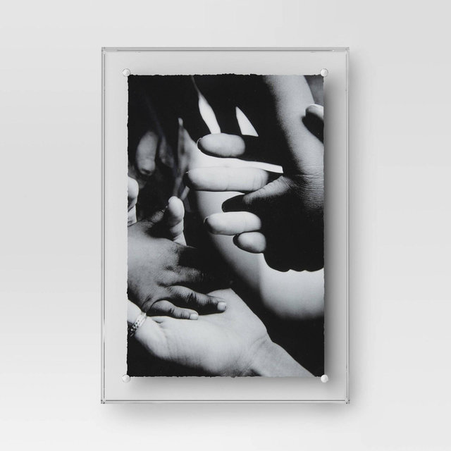 4"x6" Acrylic Block Image Frame Clear - Threshold™