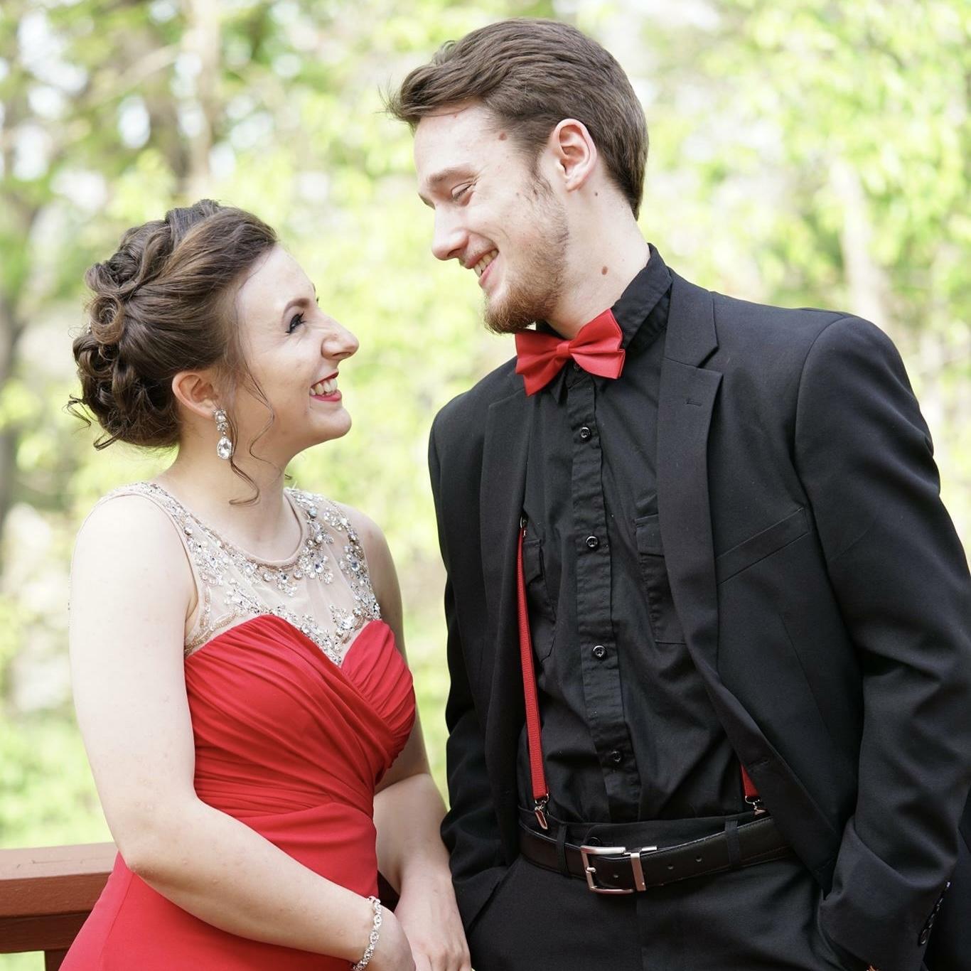 May 2017: Elizabeth's Senior Prom.