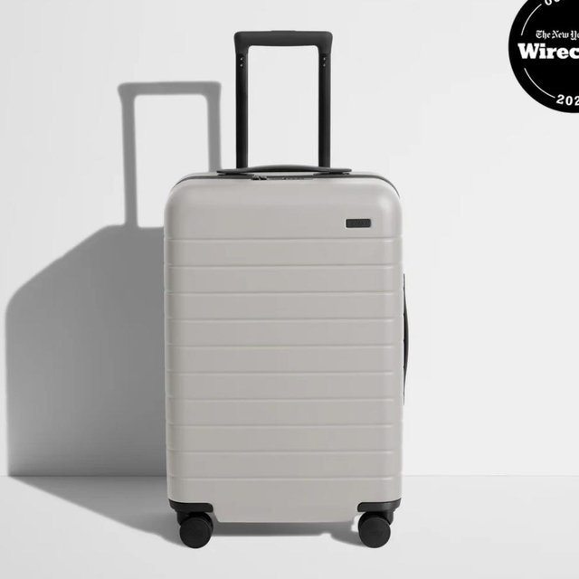 The Bigger Carry-On in Cloud Gray