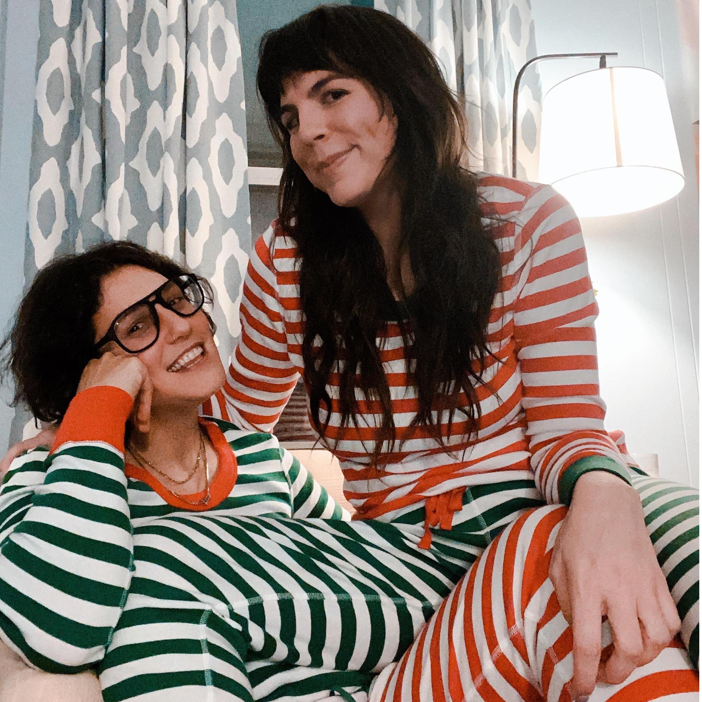 Perry got us matching pajamas for our first holidays together