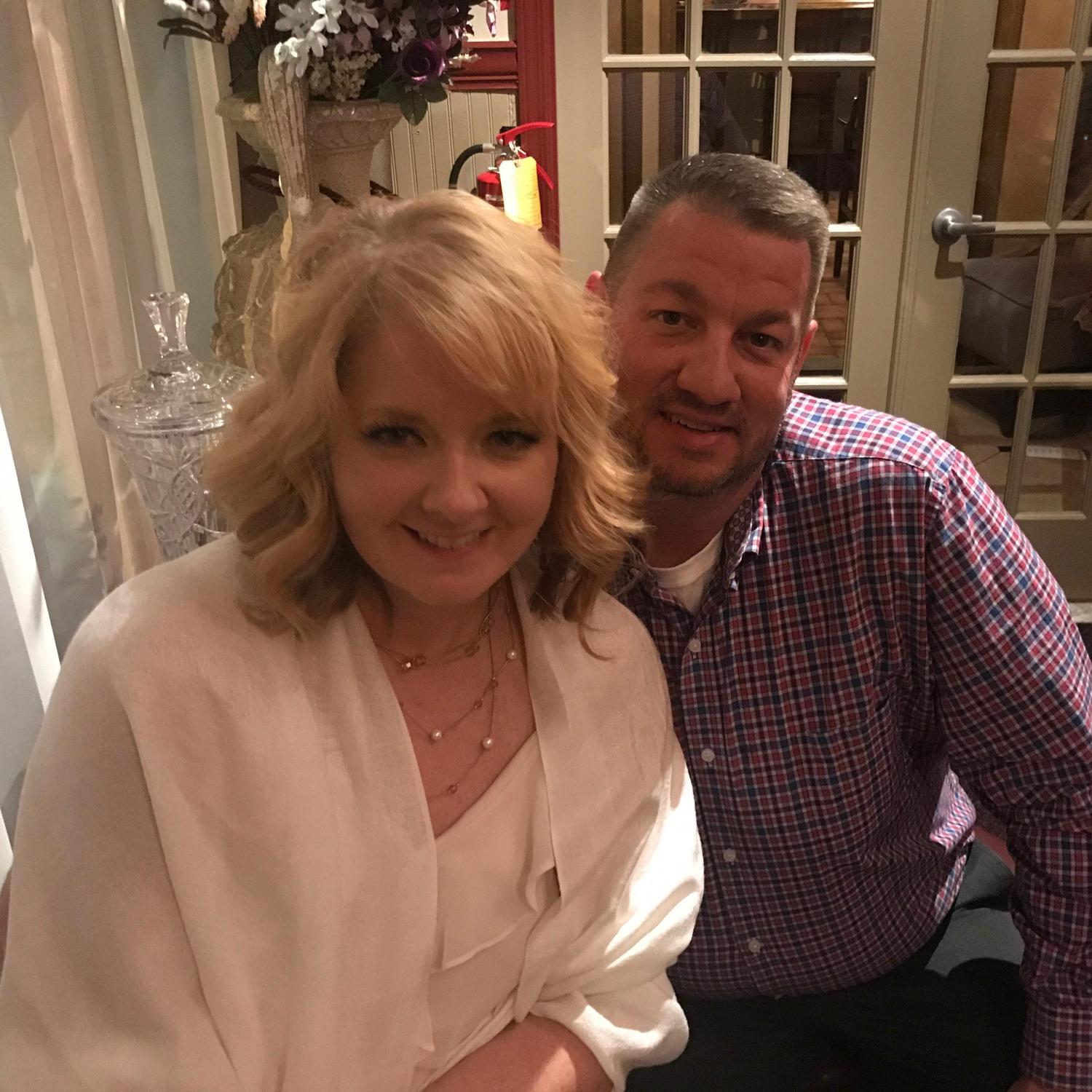 Celebrating our marriage commitment at Casa Nuova.