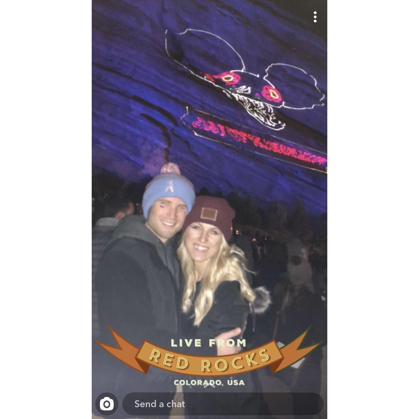 RED ROCKS!!!!!!!