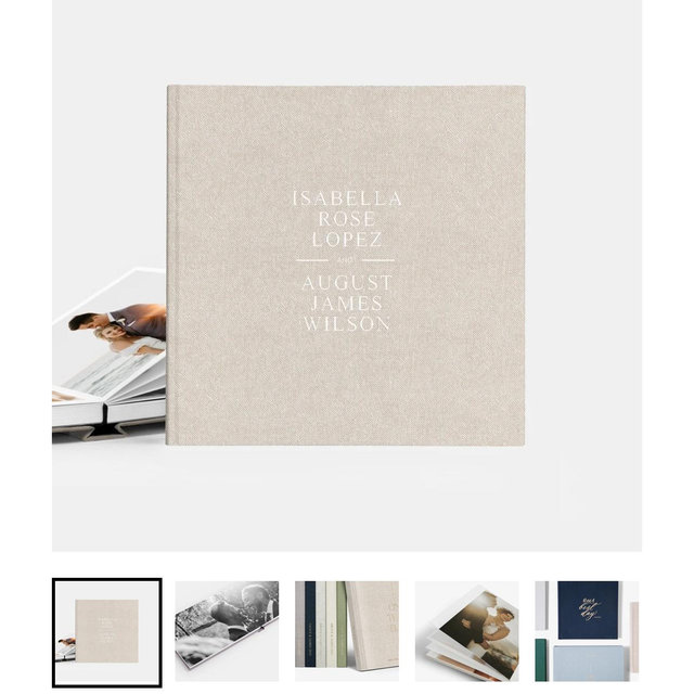 Wedding Photo Album E-Gift Card