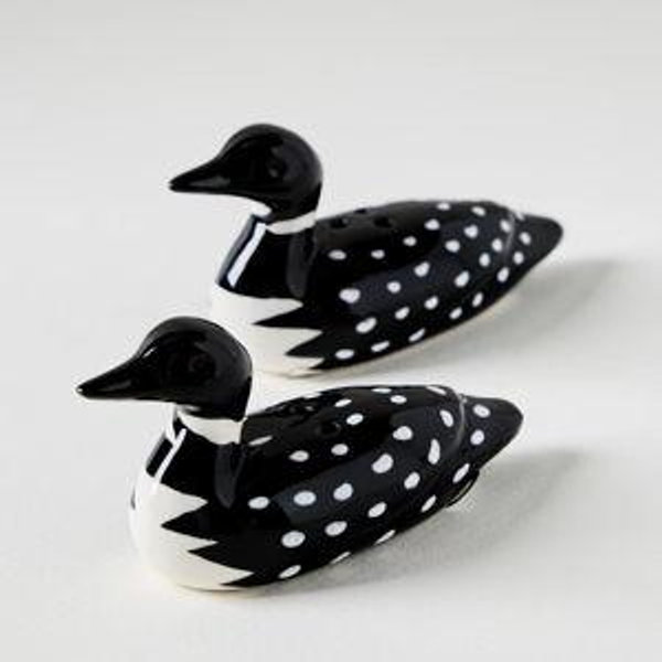 Loon Salt & Pepper Shakers