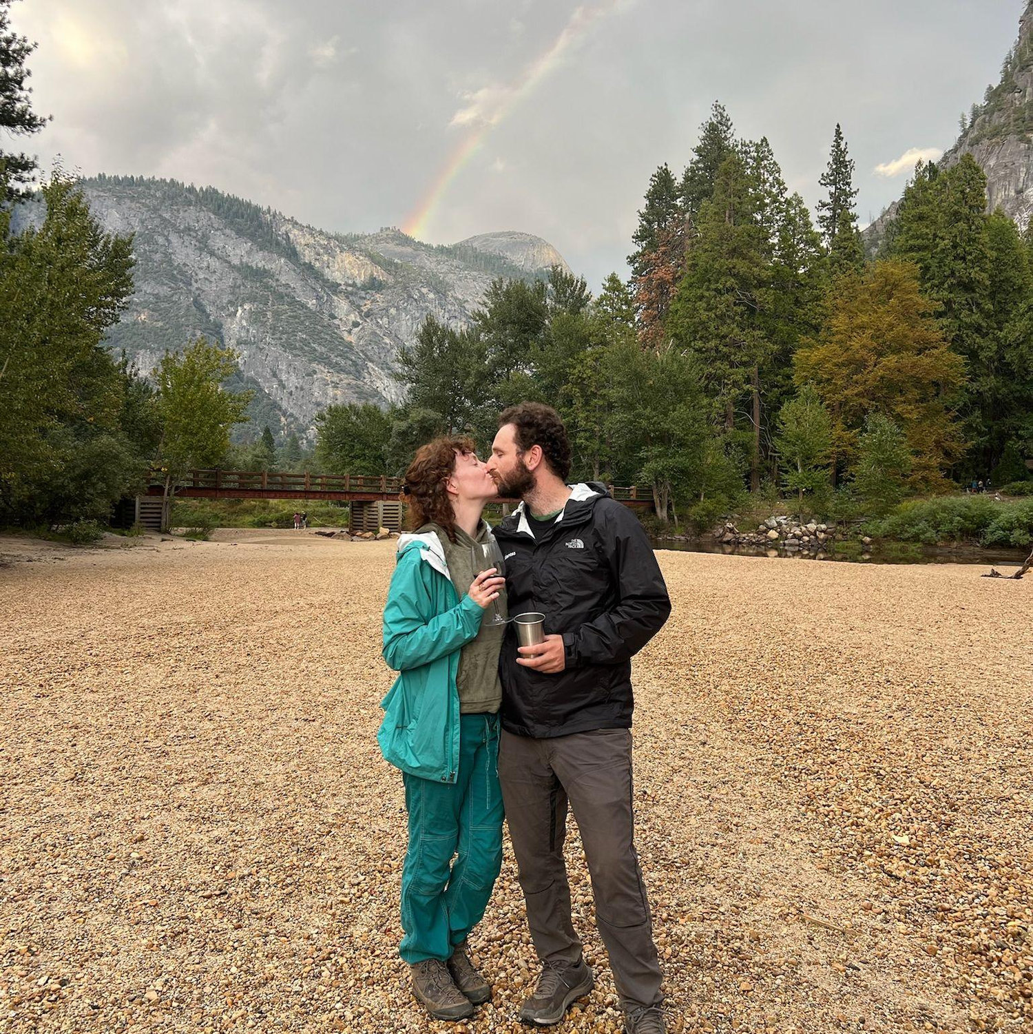 Rainbows in Yosemite!