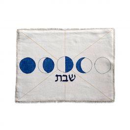 Moon Phases Challah Cover by Leo's Dry Goods