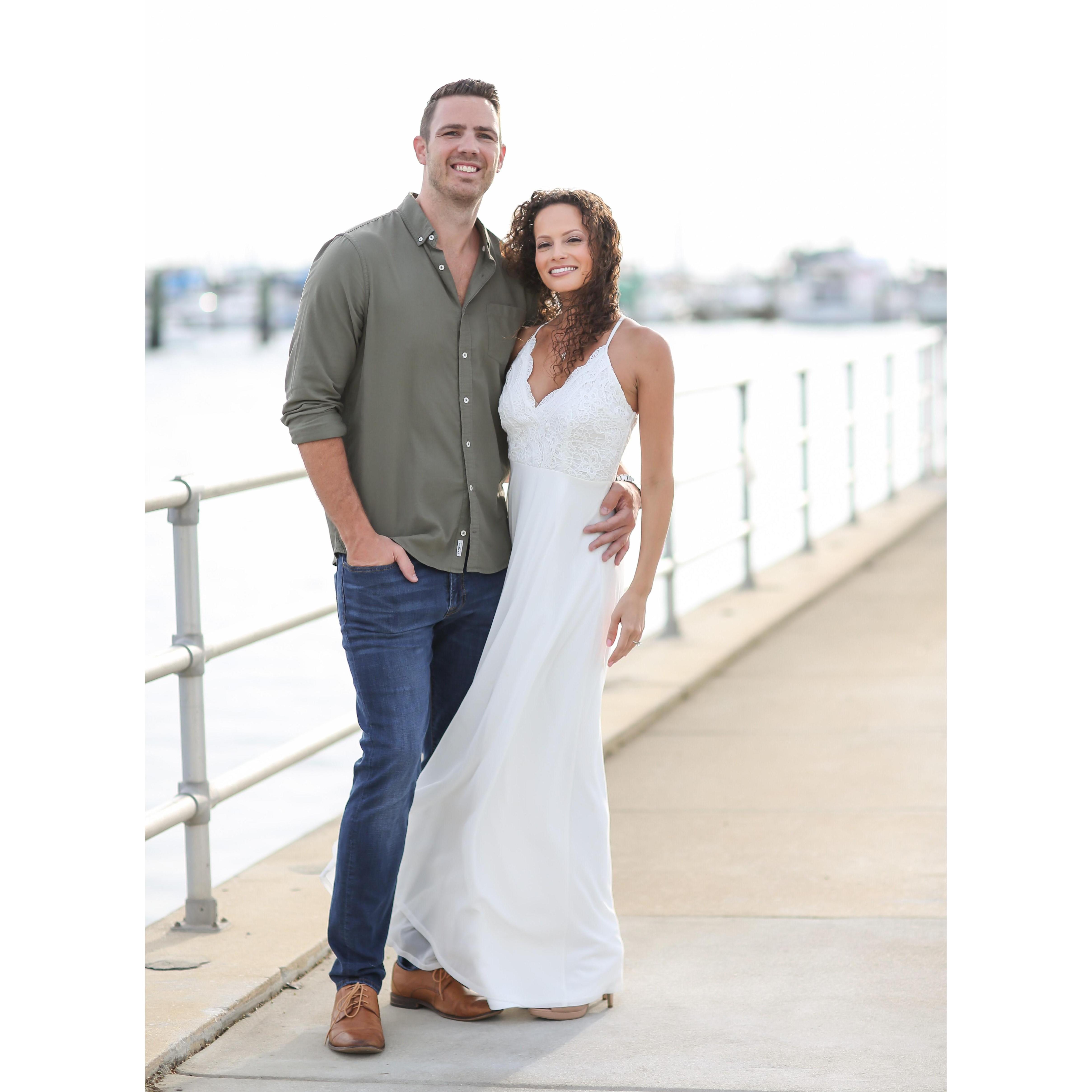 Engagement pictures in Downtown St. Petersburg