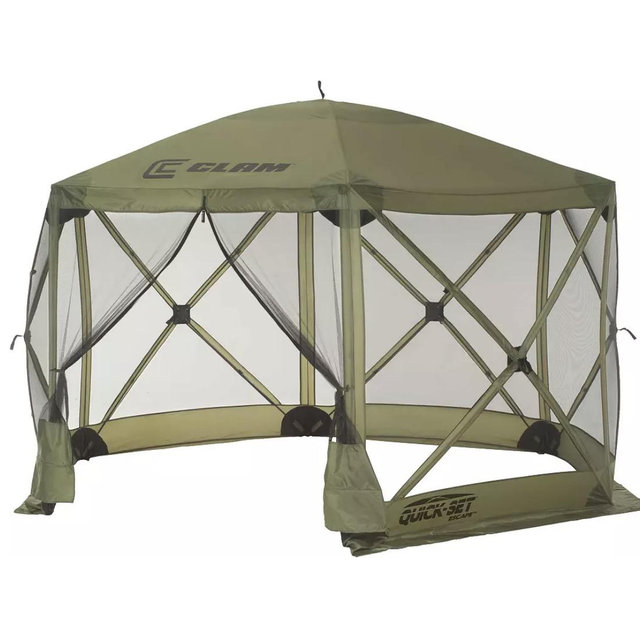 Clam Outdoors 11.6' x 11.6' Quick-Set Escape Screen House