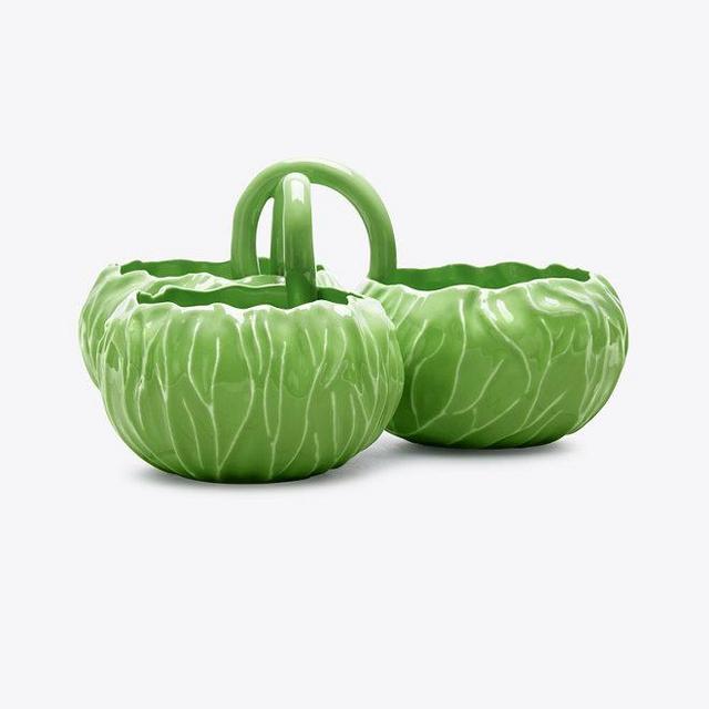 LETTUCE WARE HORS D’OEUVRES BOWL