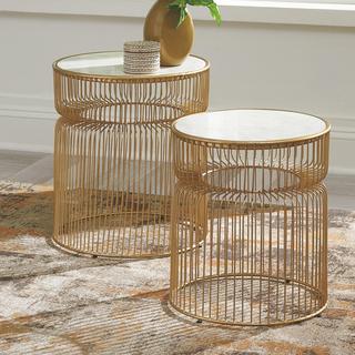 Vernway Contemporary Accent Table, Set of 2