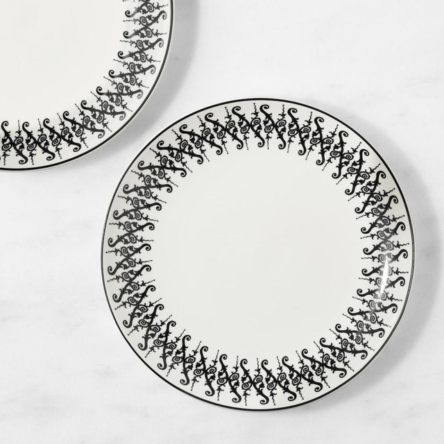 Rory Dobner x Williams Sonoma Ink House Iron Gate Salad Plates, Set of 8