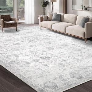 8×10 Area Rug for Living Room (Grey)