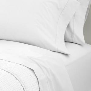Garnet Hill Signature Scallop Embroidered Percale Cases