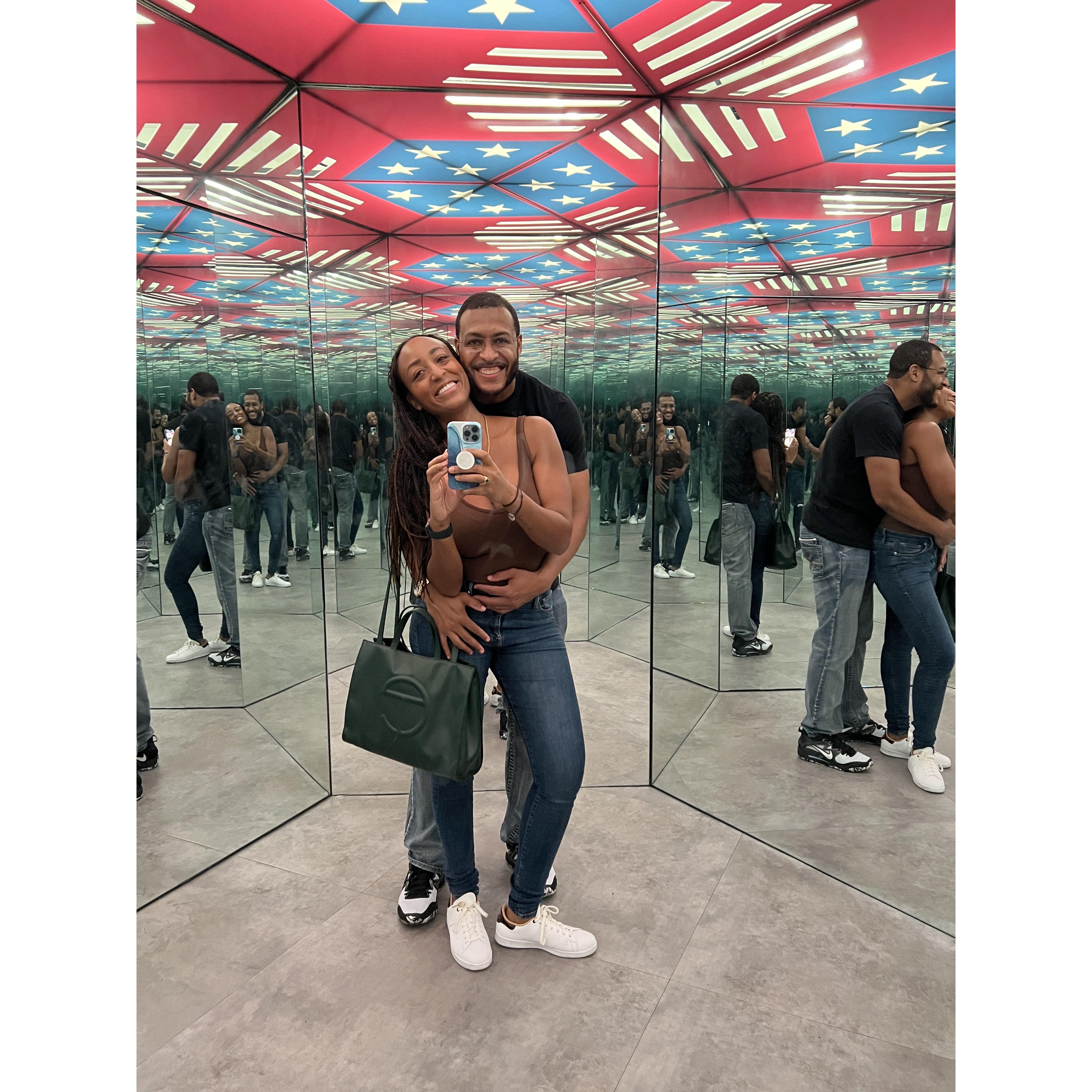Our first picture together as a couple 🥺