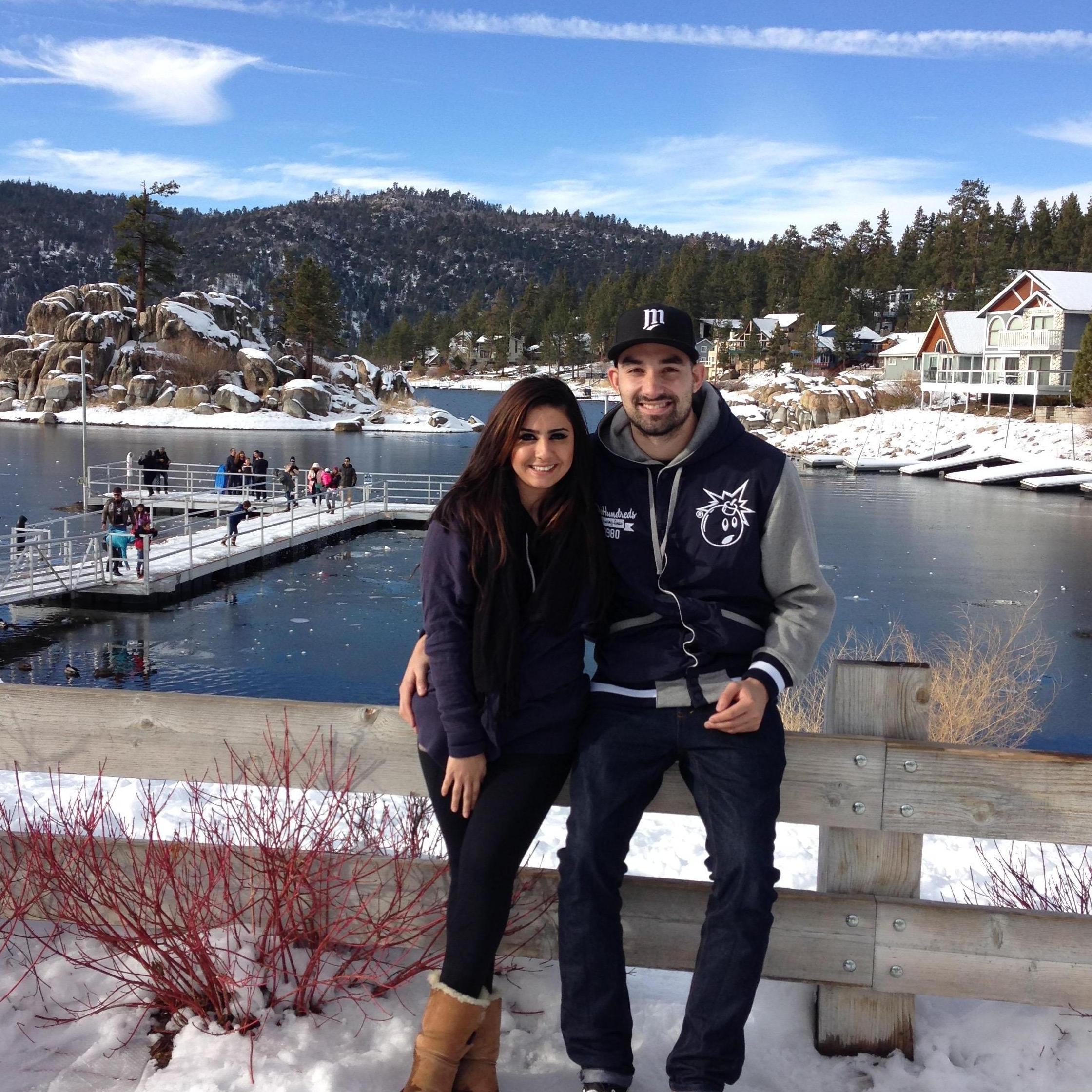 Our first time in Big bear together with a group of friends- Big Bear Lake, CA.