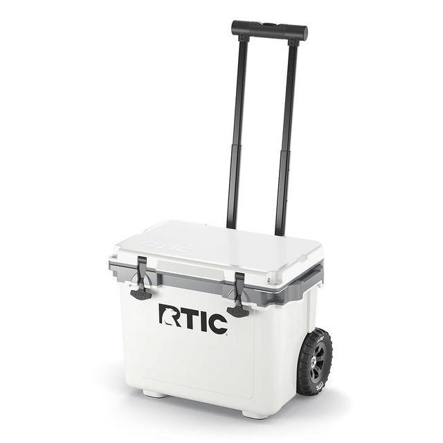 RTIC 22 QT Ultra-Light Wheeled Cooler with Handle, Hard Insulated Portable Ice Chest Box for Beach, Drink, Beverage, Camping, Picnic, Fishing, Boat, Barbecue