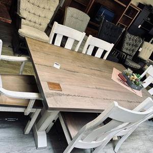 Hand-Crafted Dining Room Set by Bobby Coblentz
