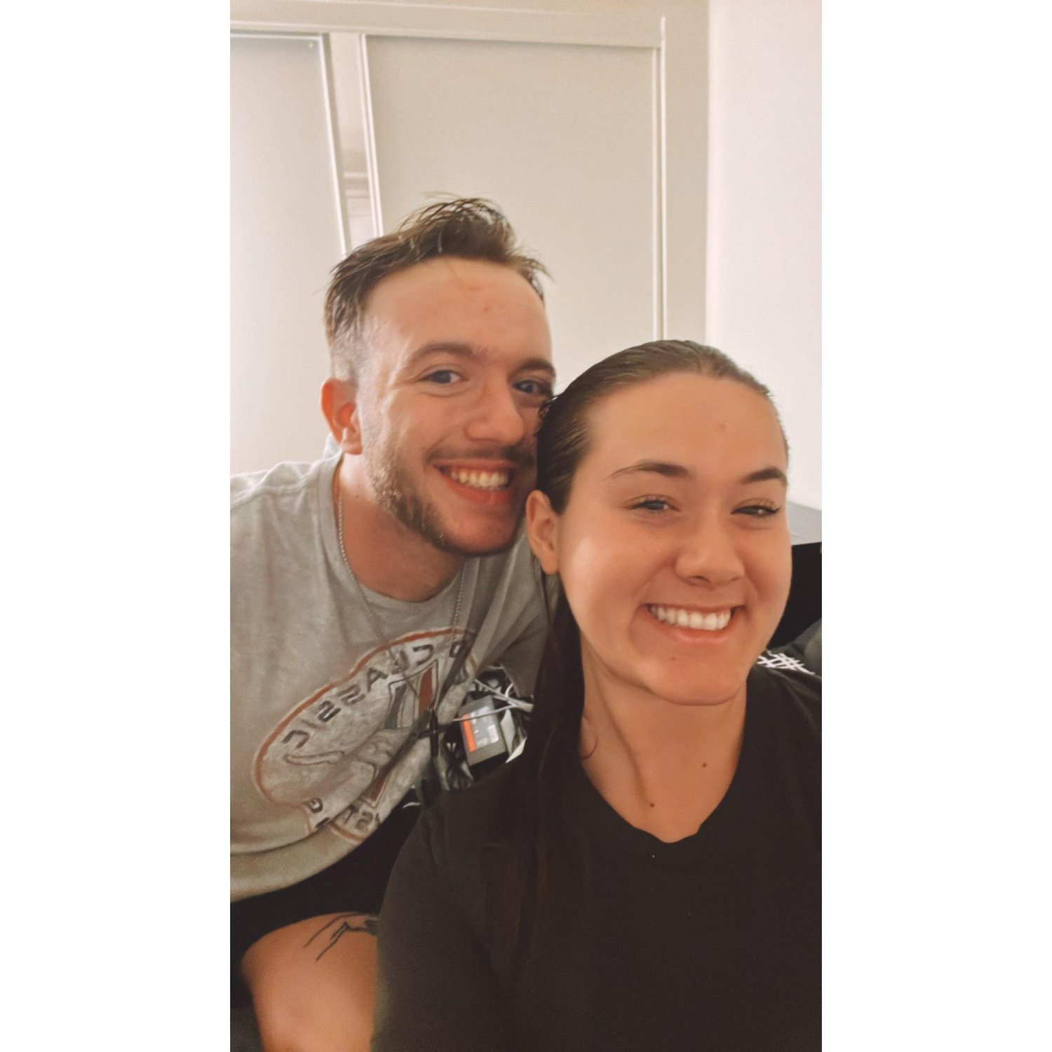 We moved in together! #firstapartment