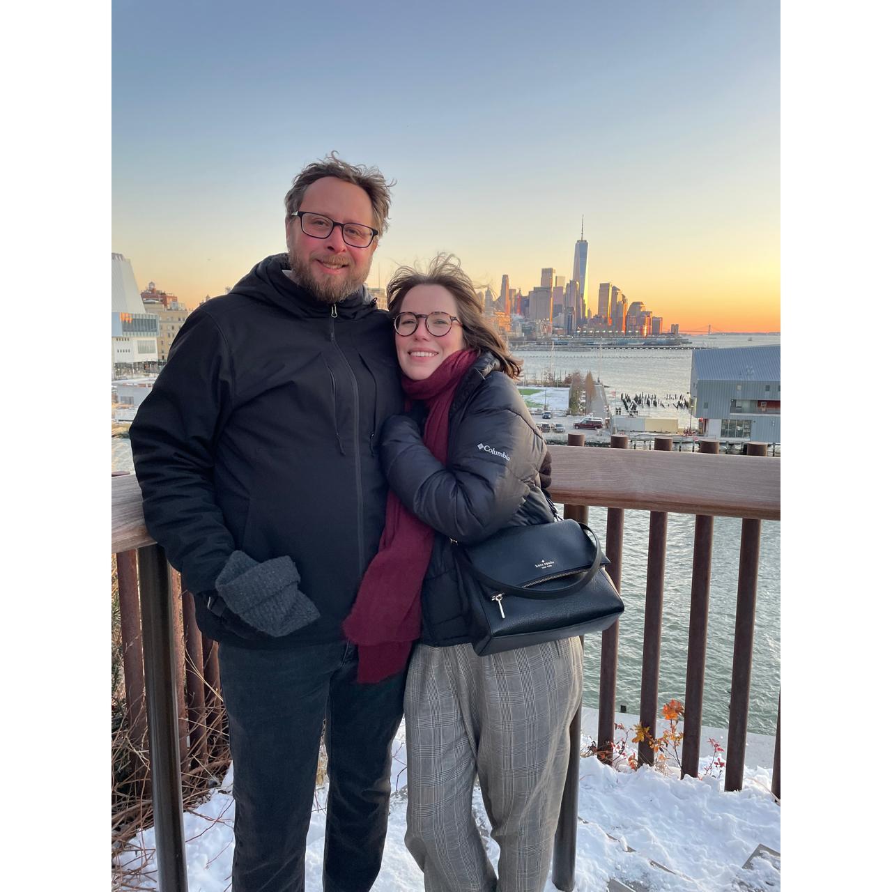 Christmas in New York City.