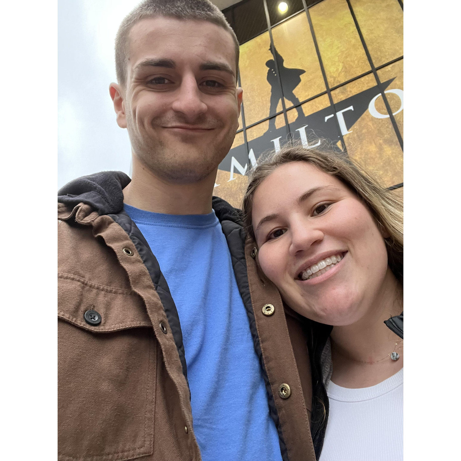 Finally seeing Hamilton! May 2022
