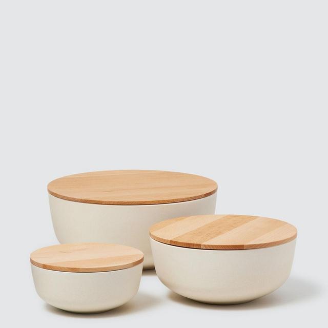 Essential Lidded Bowls, Set of 3