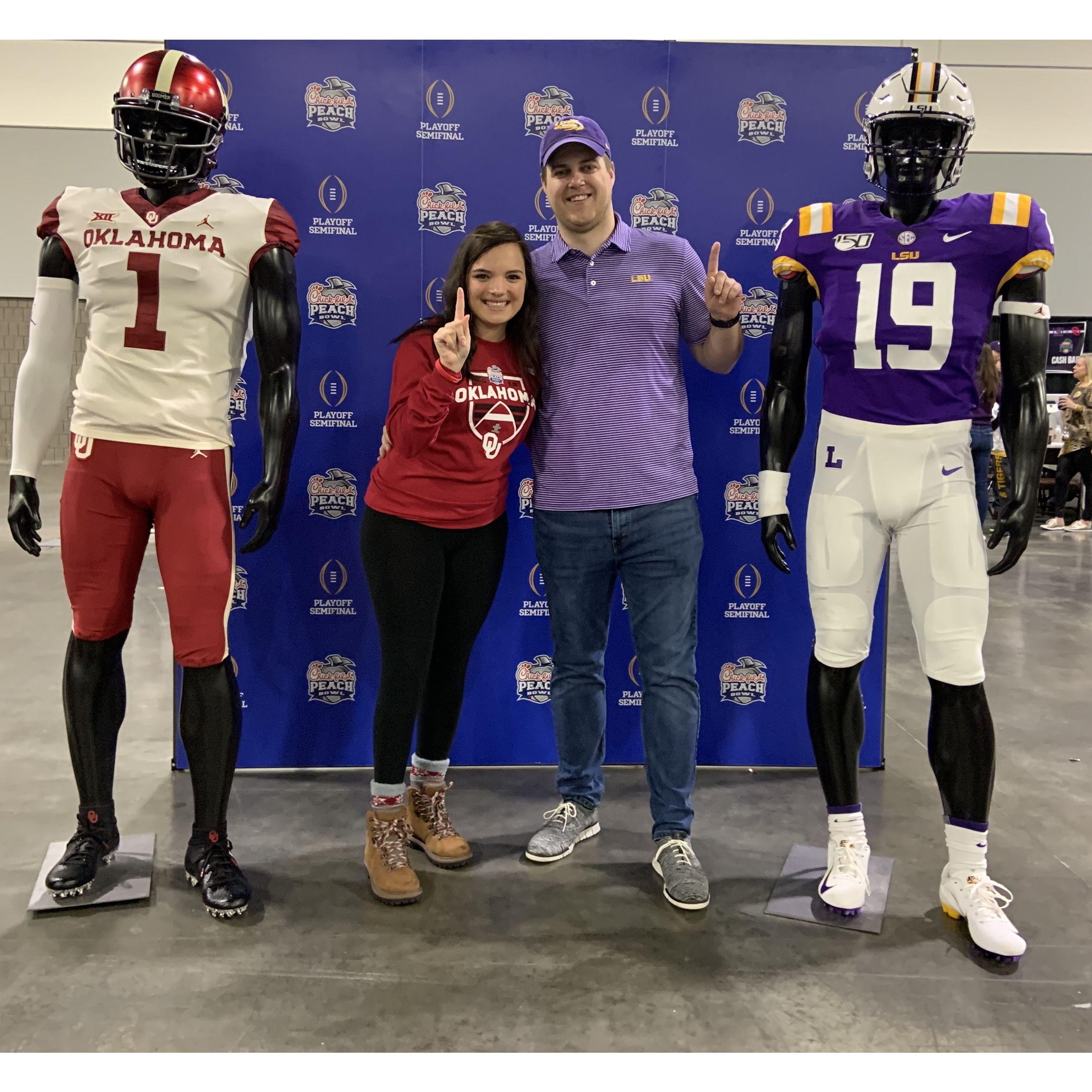 LSU vs Oklahoma playoff game! Ricarda left disappointed in the Sooners