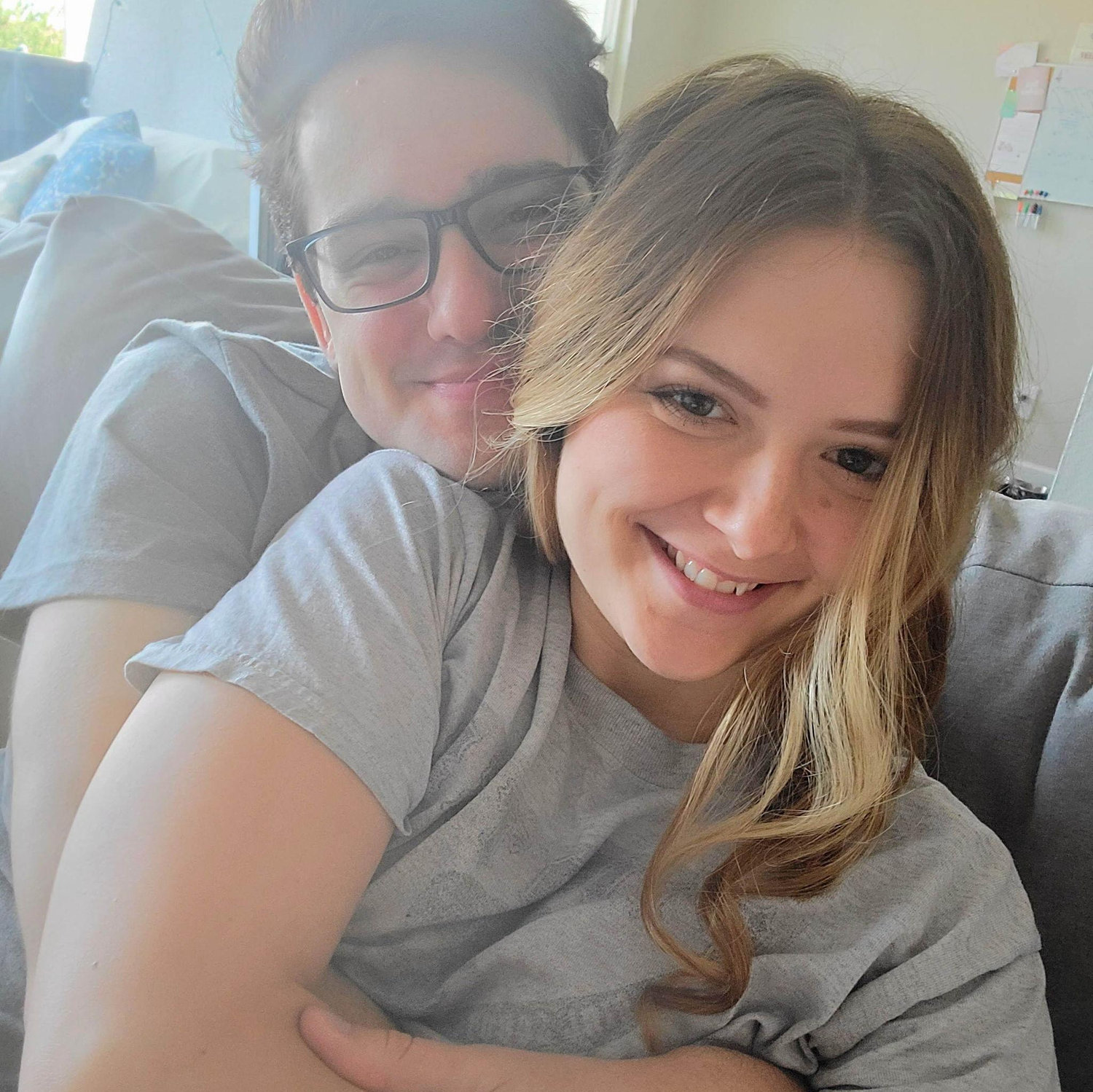 One of our very first pictures together - June 2021
