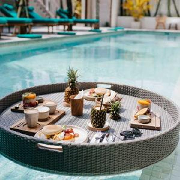Private Lunch by the Pool