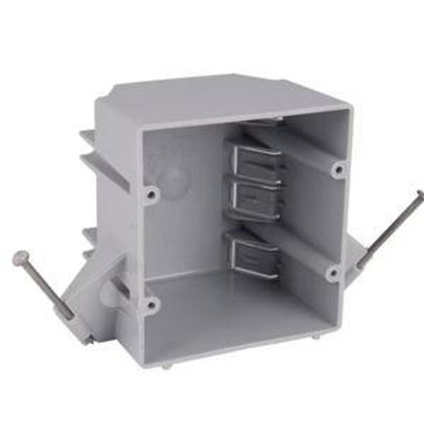 CANTEX 2 -Gang Plastic New work Rectangular Electrical Box
