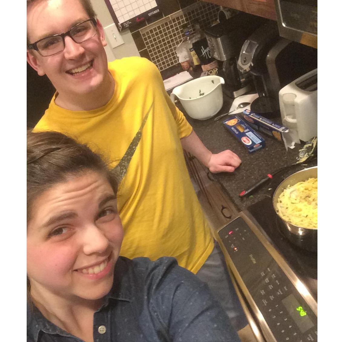 Forever my favorite cooking partner!