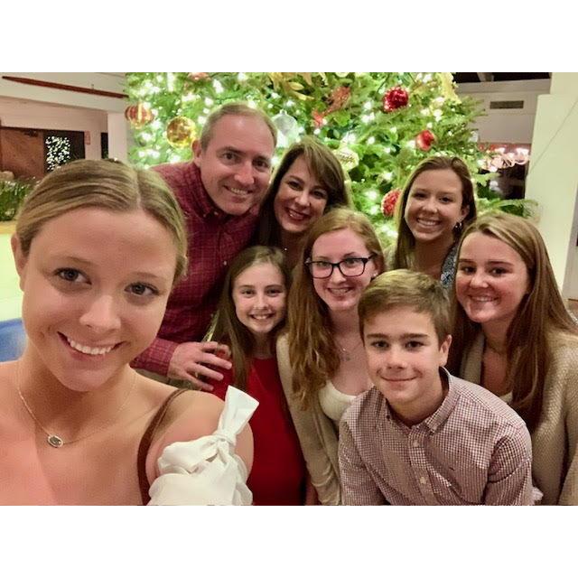Christmas Eve Dinner 2019 after a beautiful mass at St. Edwards