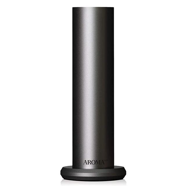 AromaTech AroMini BT Bluetooth Essential Oil Diffuser for Aromatherapy Oils, Nebulizing Diffusion System, Fragrance Diffuser, Cold-Air Diffusion Scent Machine for Spa, Home, Office - Silver