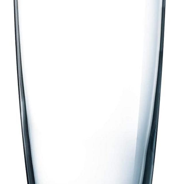 Luminarc Atlas 16 Ounce Cooler 4-Piece Set, Tall Glass, Set of 4, Clear
