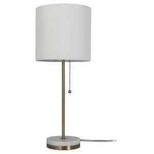 Table Lamp Brass/Marble - Threshold™