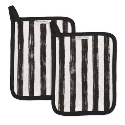 2pk Cotton Designer Our Nest Kitchen Potholders - MU Kitchen