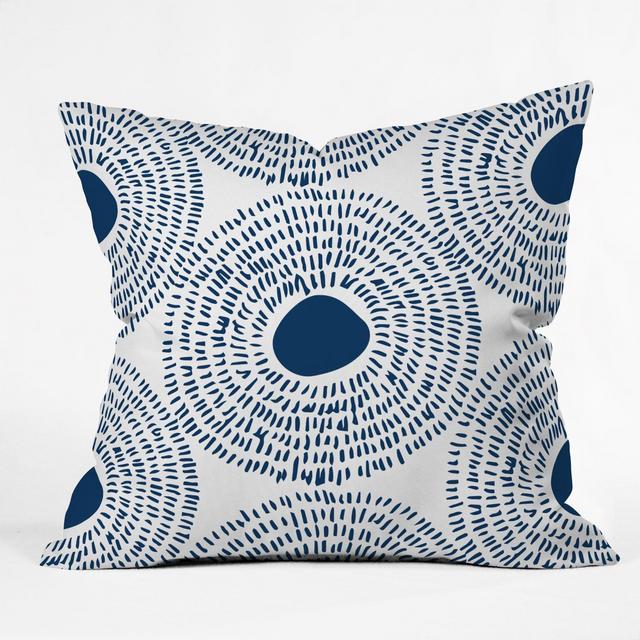 Keeley Circles Outdoor Throw Pillow