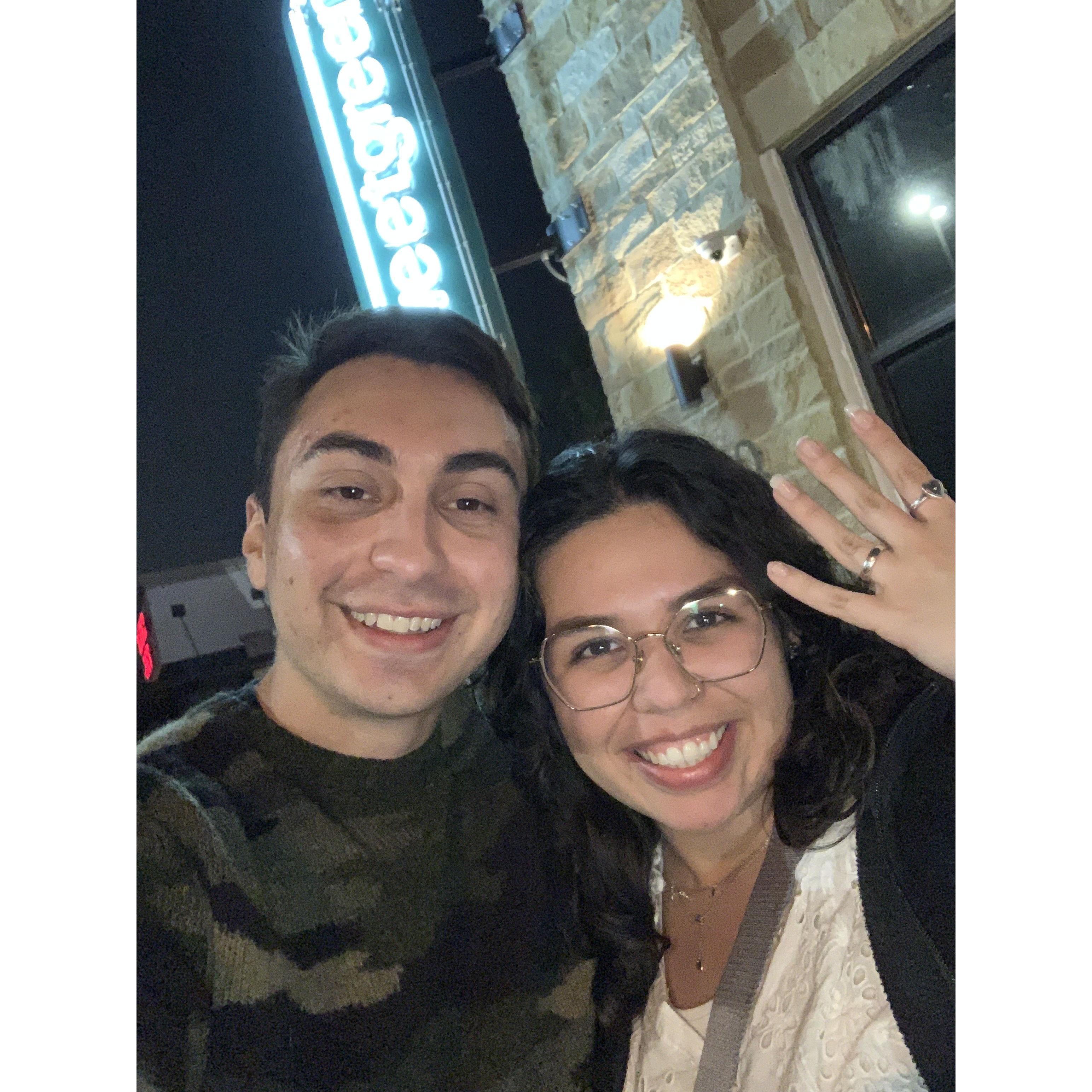 The day I said "YES!"