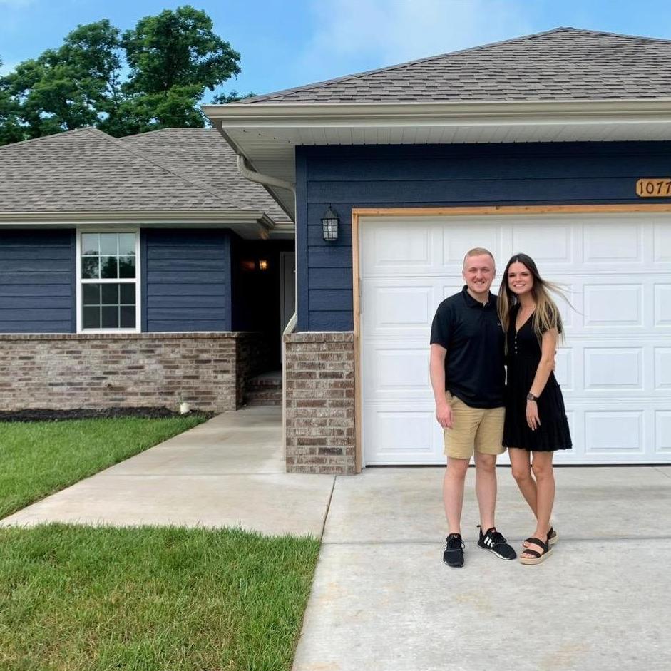 We bought our first house together in 2021!