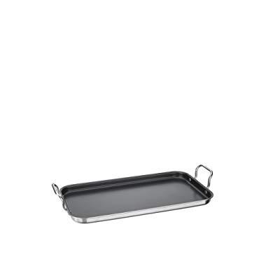 Cuisinart MCP45-25NS Double Burner Griddle, 10" x 18", Stainless Steel