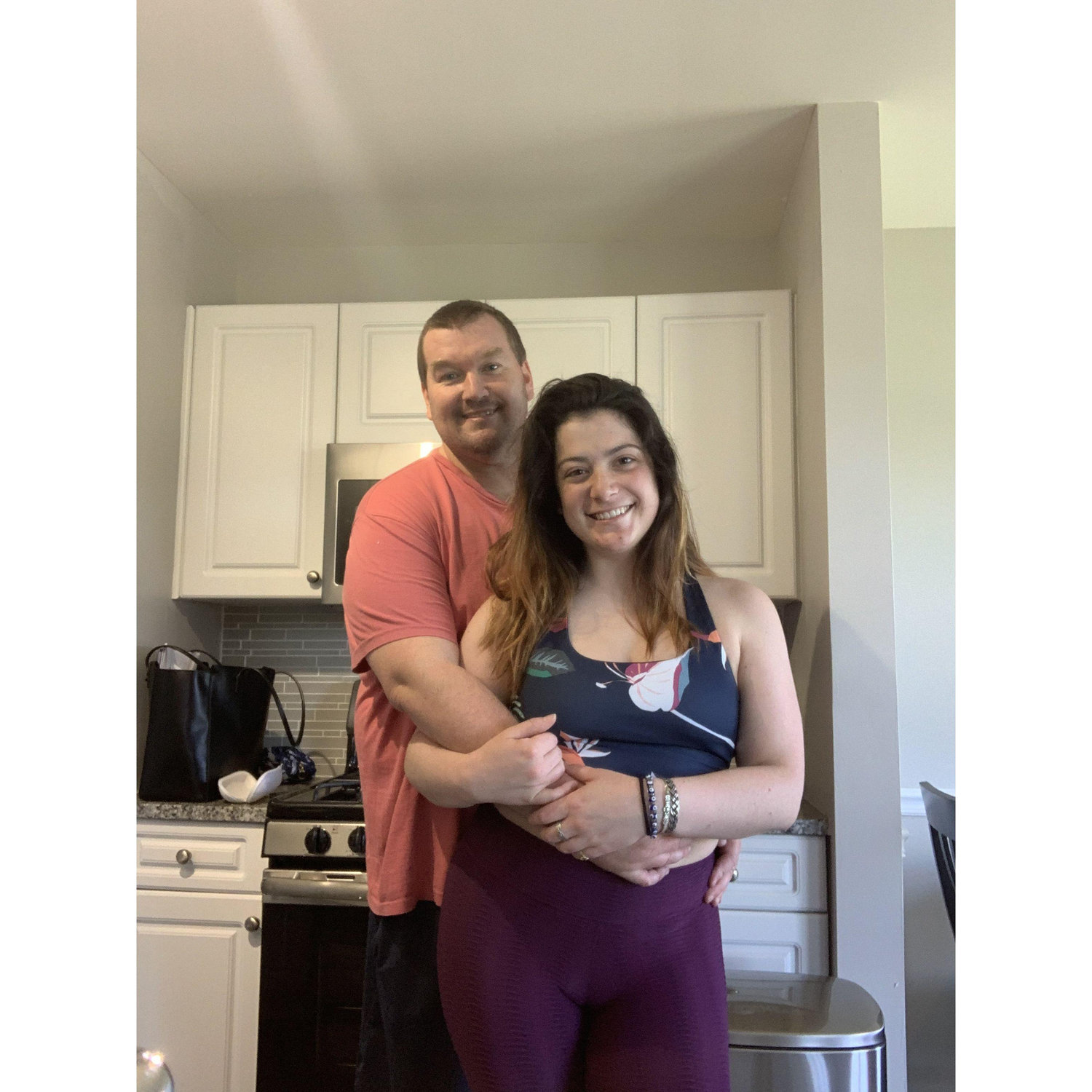 We moved in together! April 2020