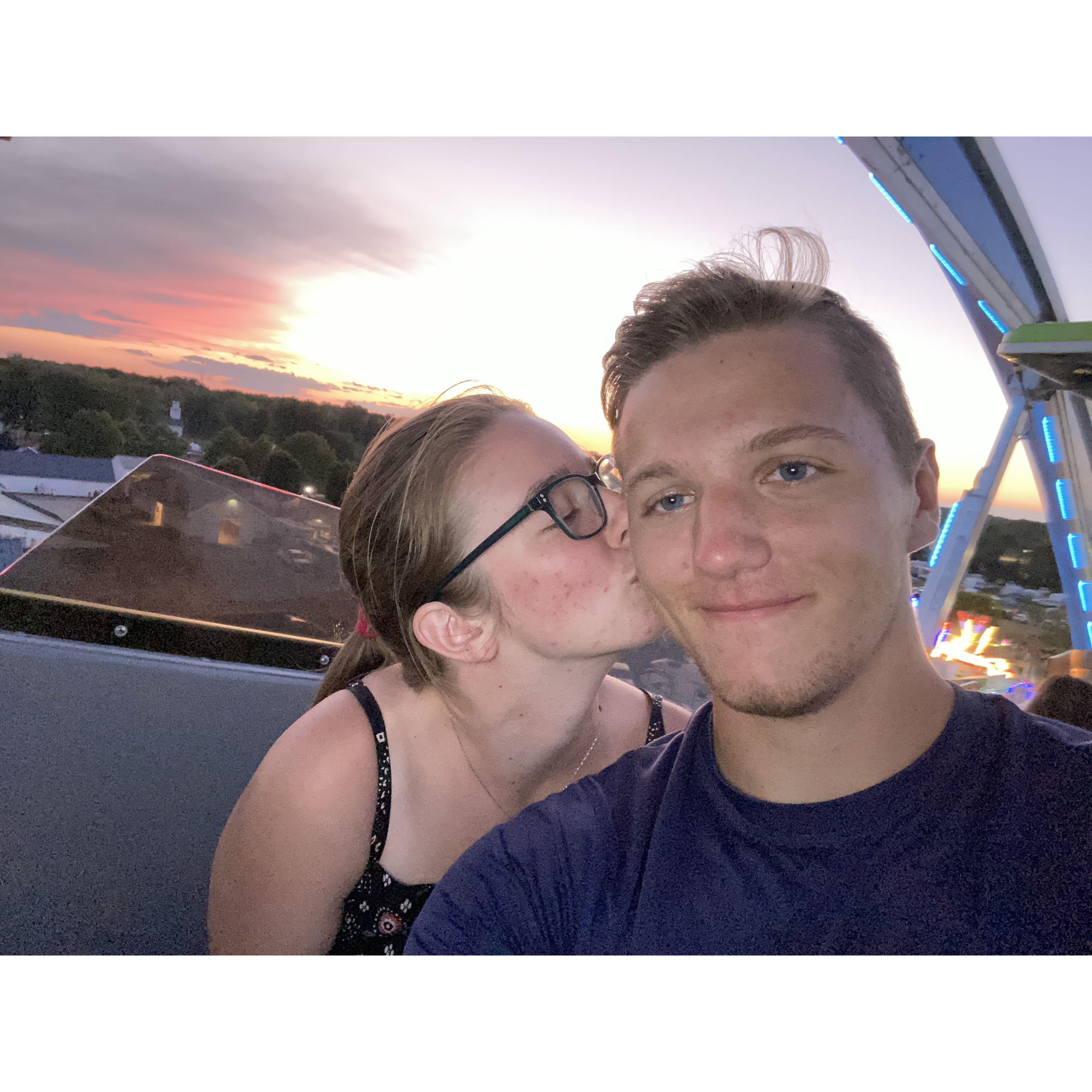 July 21, 2022: Our First Ferris Wheel Ride