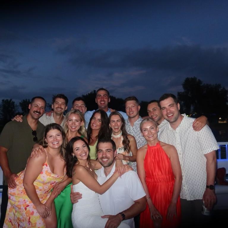 Celebrating Megan and Jason!