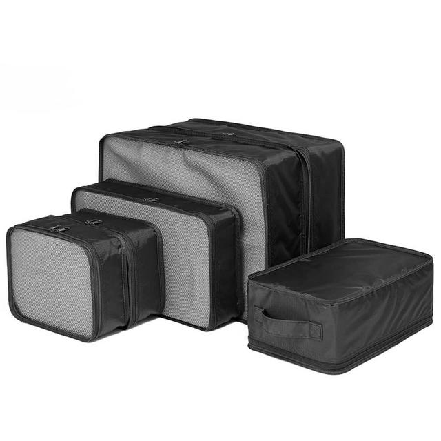 JJ POWER Travel Packing Cubes, Luggage Organizers with Shoe Bag