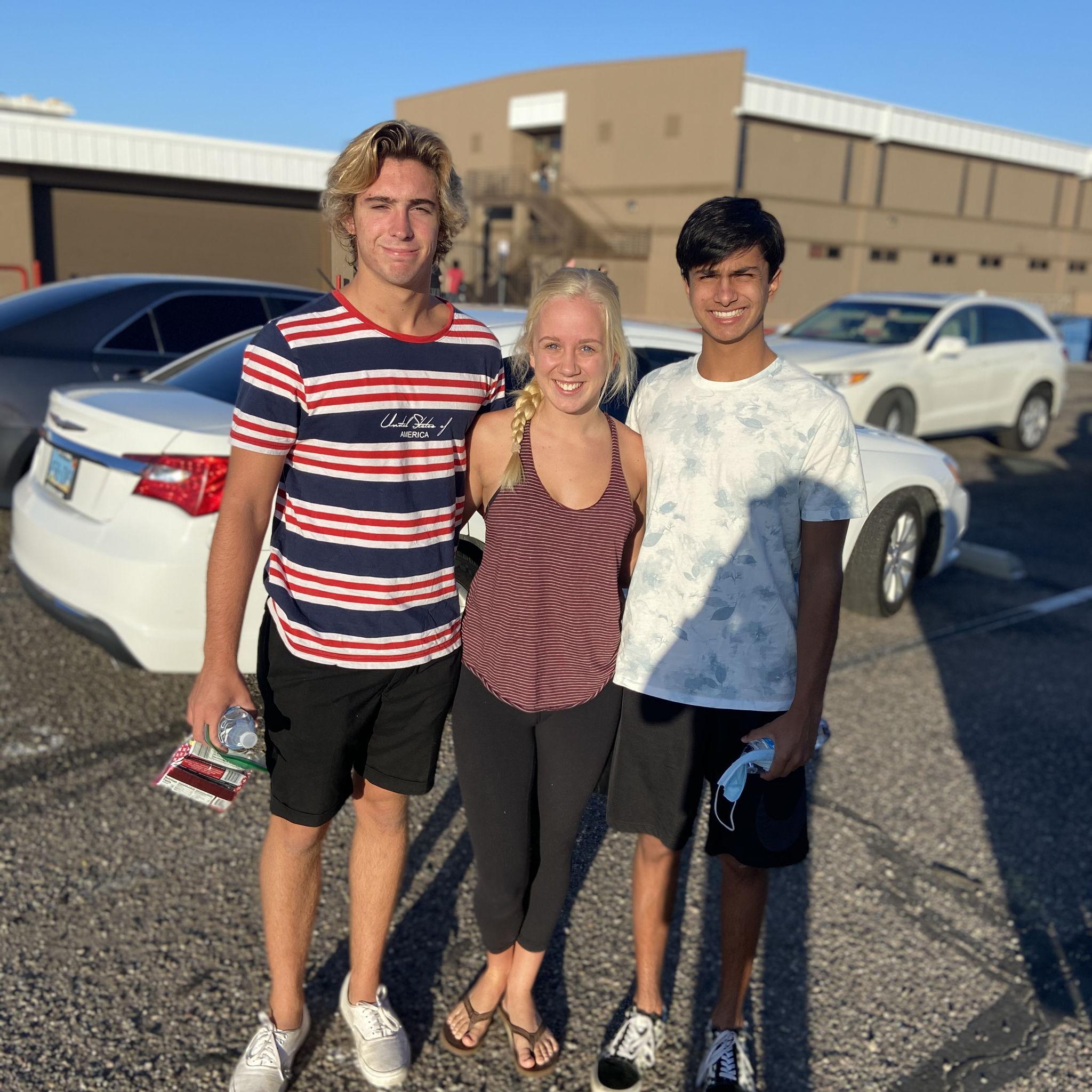 We "secretly" liked each other while taking our SAT in Lake Havasu (worst kept secret ever... everyone knew)