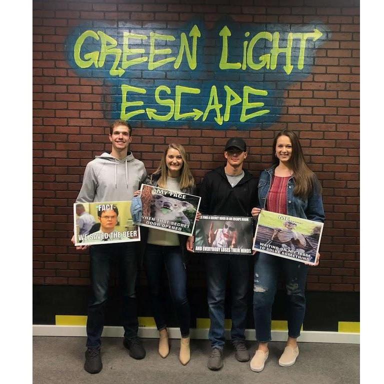 Escape rooms are always fun with Noah and Sara Cronan