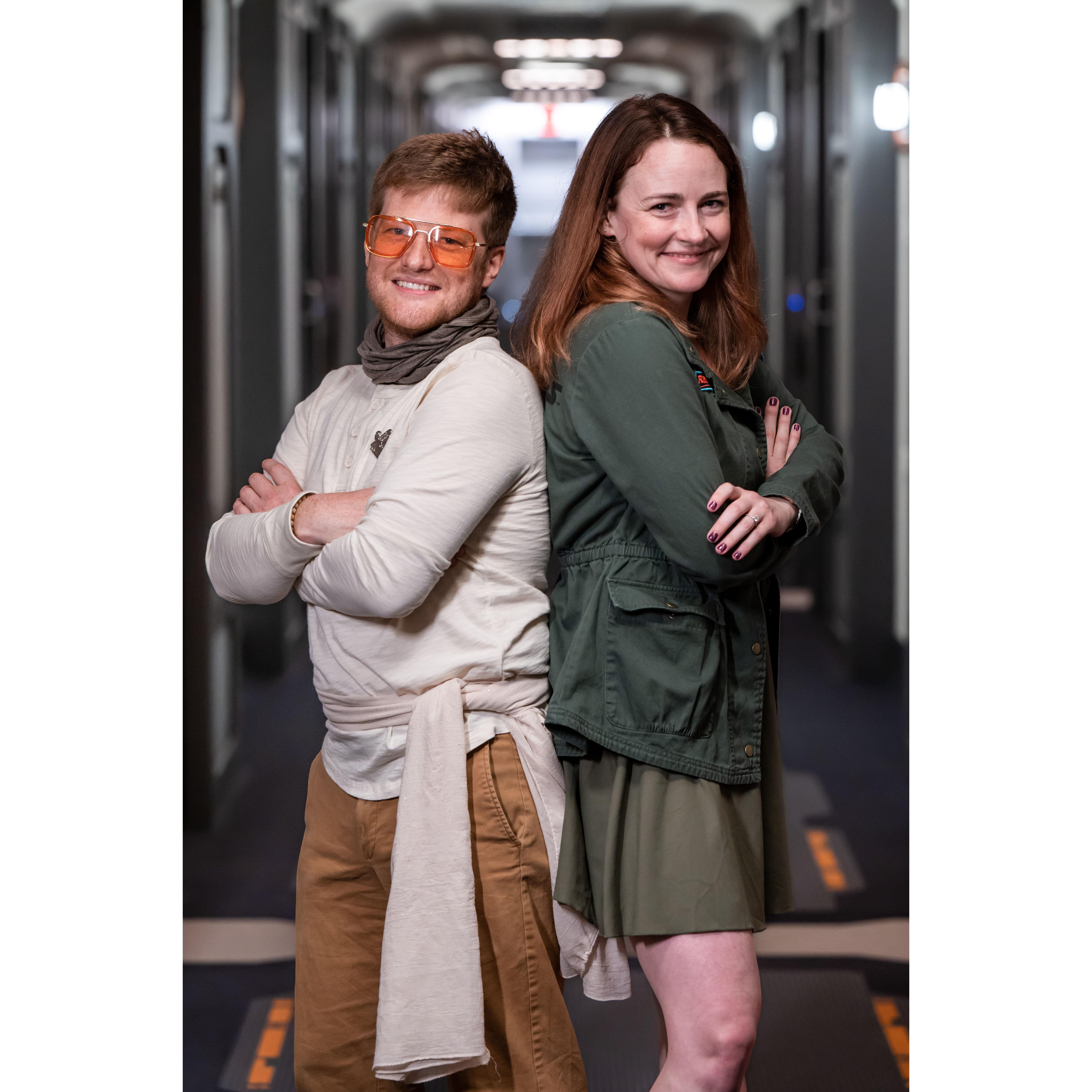Photo session from the Galactic Starcruiser experience in Disney. SO much fun.